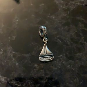 Pandora sail boat charm